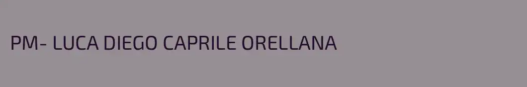 PM- LUCA DIEGO CAPRILE ORELLANA